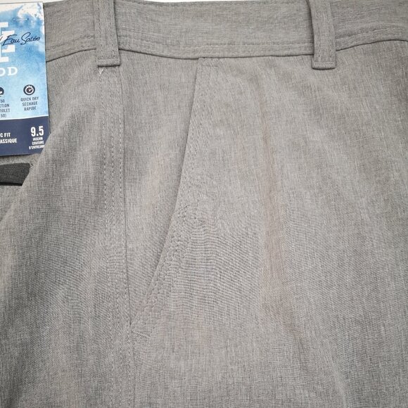 NWT Izod Men's Size 42 Grey 4 Way Stretch UPF50 Quick Dry Classic Fit Shorts - Picture 10 of 15